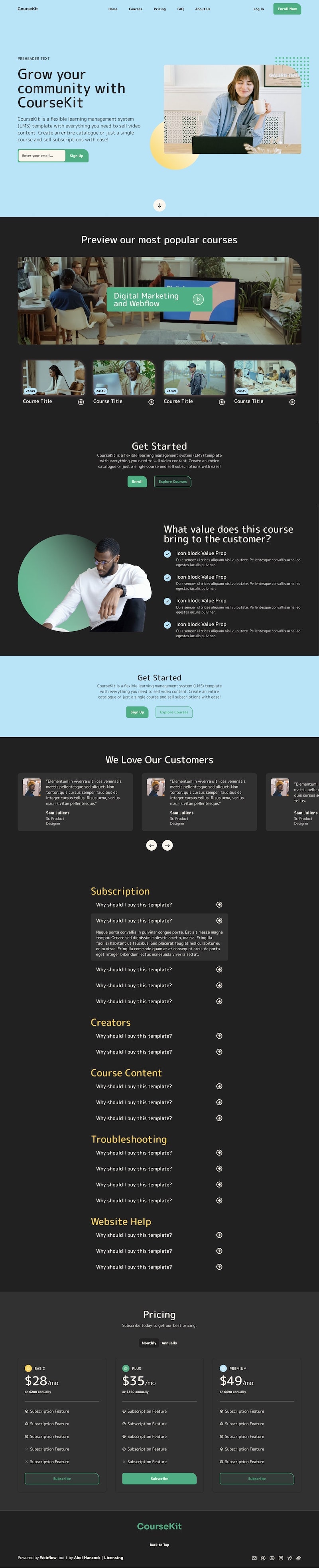 CourseKit Screenshot